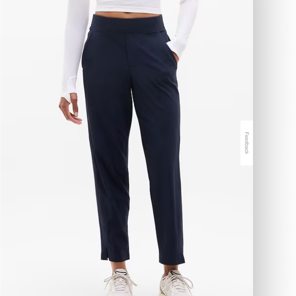 Athleta charcoal brooklyn joggers- size 4